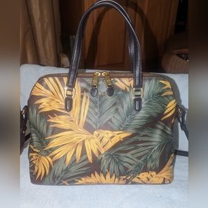 Lauren Ralph Lauren Amberly Palm Dalia crossbody bag.
